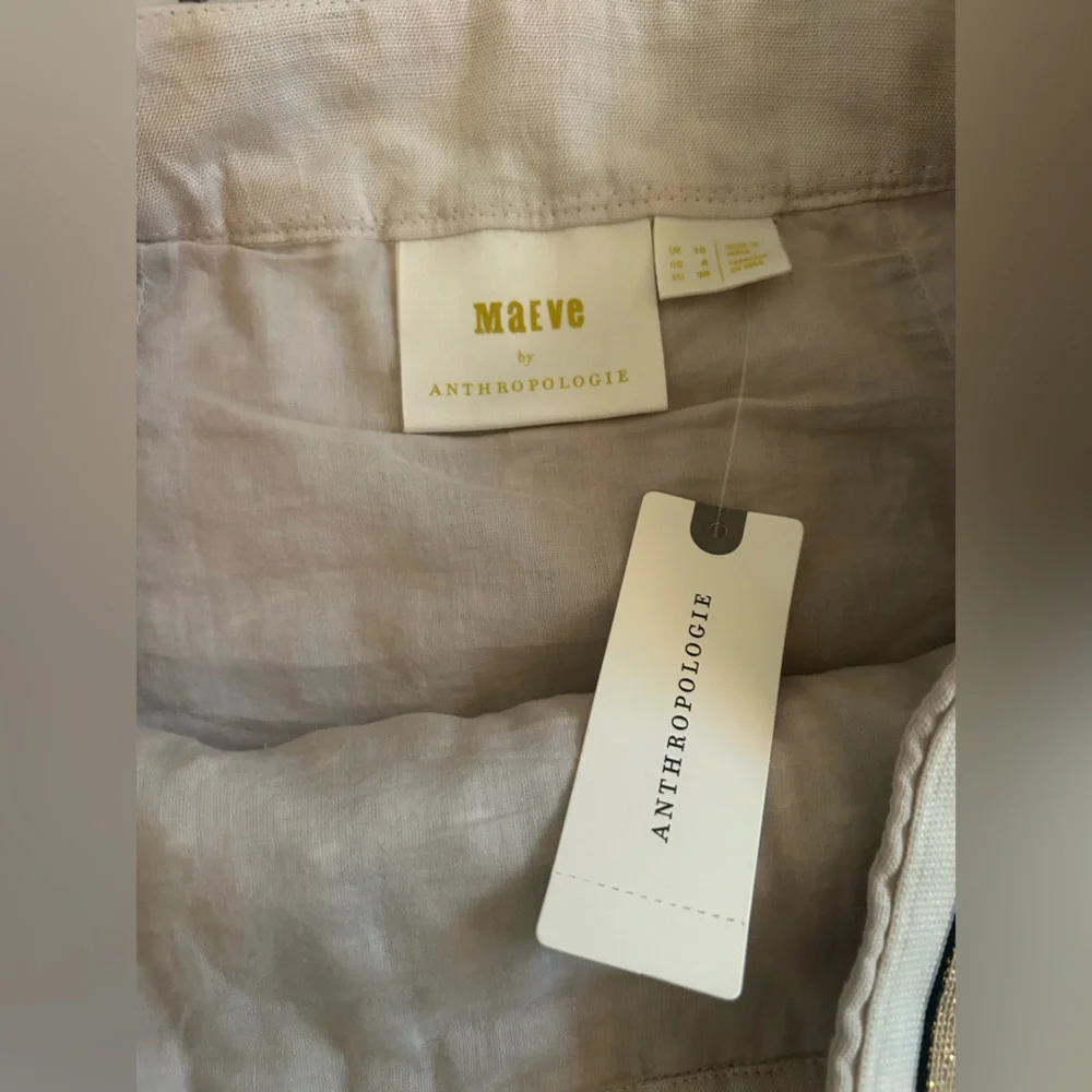 NWT Anthropologie Maeve Cary’s Embroidered Mini Skirt - Picture 4 of 4